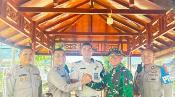 Rutan Kelas I Medan Perkuat Sinergitas Bersama Polsek Medan Helvetia dan Koramil 06 Medan Sunggal